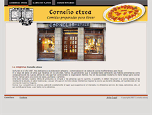 Tablet Screenshot of cornelioetxea.com